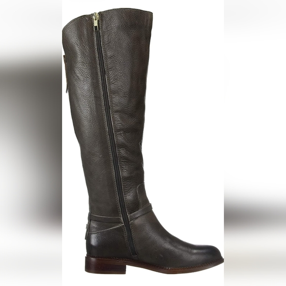 Franco Sarto Haylie Riding Boots Iron -7.5 - Picture 3 of 7